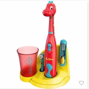 Brusheez Pepper The Dino Electric Toothbrush Set